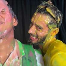 RevSlymsford: Rafa + Oisin: Slime Falls + The Boys Get Naked + Covered!