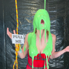 Slimed Models: Eliza's Back With Slimed Models... As You've Never Seen Her Before!