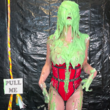 Slimed Models: Eliza's Back With Slimed Models... As You've Never Seen Her Before!