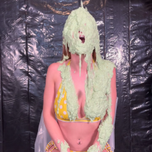 Slimed Models: Eliza Takes Our Longest Sliming in Our History