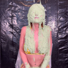 Slimed Models: Eliza Takes Our Longest Sliming in Our History