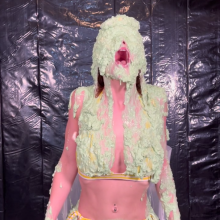 Slimed Models: Eliza Takes Our Longest Sliming in Our History