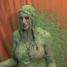 somedude82: Sirena Interviews at Strip Club, Gets Green Slimed, Strips