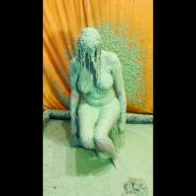 somedude82: Sirena Interviews at Strip Club, Gets Green Slimed, Strips