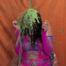 somedude82: Sirena Interviews at Strip Club, Gets Green Slimed, Strips