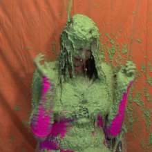 somedude82: Sirena Interviews at Strip Club, Gets Green Slimed, Strips