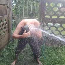 OnlyErotic_69: Slow Motion Muddy Mess Getting Cleaned Off