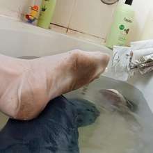 Thefetishgirl: Soaking Wet Sneakers and Dirty White Socks