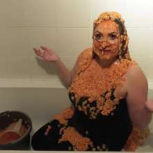 WAMfuns Messy Forfeits: Sophia's Spaghetti Sploshing