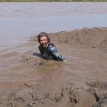 DungeonMasterOne: Spandex Mud Workout with Isabeau