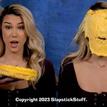 SlapstickStuff: Scarlet Gives Prospective Models A Messy Primer!