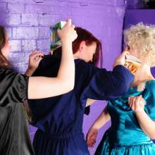 DungeonMasterOne: Three Girl Splosh Fun with Chastity, Morgana, and Scarlet!