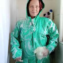 Thefetishgirl: Washing My Rainwear