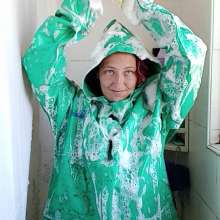 Thefetishgirl: Washing My Rainwear