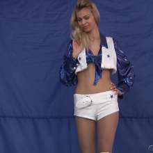 wamtec: Wetlook Cosplay Cheerleader