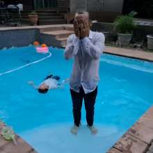 Thefetishgirl: White Blouses and Jeans Soaking Wet