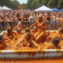 Bobographer: Tub in the Park series--Caramel Sauce