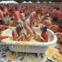 Bobographer: Tub in the Park series--Creamed Corn
