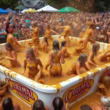 Bobographer: Tub in the Park series--Caramel Sauce