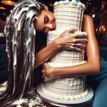 splathair2020: AI 'let them wear cake'