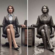 carlosstf33: Before and After wet and mud
