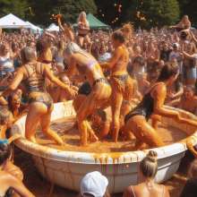 Bobographer: Tub in the Park series--Caramel Sauce