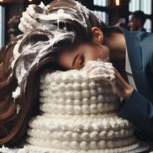 splathair2020: AI 'let them wear cake'