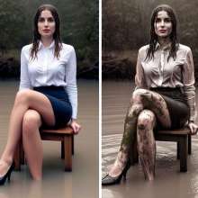 carlosstf33: Before and After wet and mud