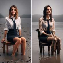 carlosstf33: Before and After wet and mud