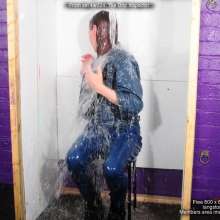 DungeonMasterOne: Lucia vs the Drip Tank: First she gets dripped on, then she gets drenched!