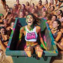 Bobographer: In The Bin game show--Paint and Mud