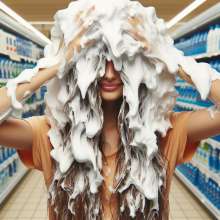 splathair2020: AI... erm, clean up in the shampoo aisle