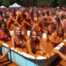 Bobographer: Tub in the Park series--Caramel Sauce