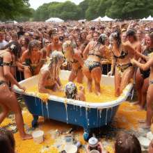 Bobographer: Tub in the Park series--Creamed Corn