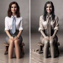 carlosstf33: Before and After wet and mud