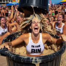 Bobographer: In The Bin game show--Gloopy Mess