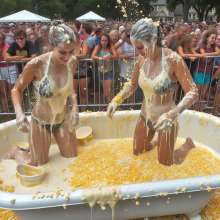 Bobographer: Tub in the Park series--Creamed Corn