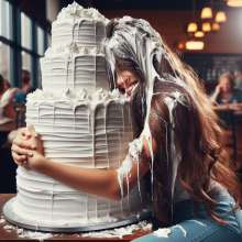 splathair2020: AI 'let them wear cake'