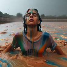 Bobographer: Jane trying to get out of the food waste lagoon