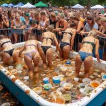 Bobographer: Tub in the Park series--Food Waste
