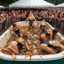 Bobographer: Tub in the Park series--Food Waste