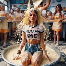 Bobographer: 'The Human Pie' game show