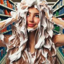 splathair2020: AI... erm, clean up in the shampoo aisle