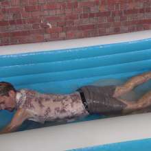 WamtasticUK: Adam Clear Gunge and Clothes Ripping