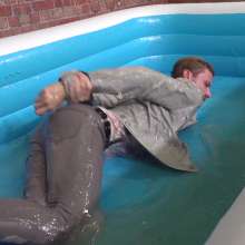 WamtasticUK: Adam Clear Gunge and Clothes Ripping