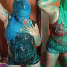 Hikari-Studio-Wam: A Lot of Slime Disaster for Paoli and Luciana