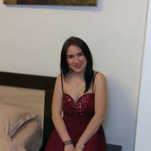 WetPlace: Angelina Bath In Red Dress