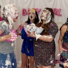 Messygirl: New Messygirl Download: The Baby Shower Pie Fight