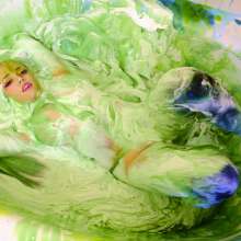 messyhot: Bebebethybear Liquid Glass Slime with a Hidden Gem