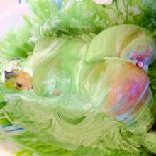 messyhot: Bebebethybear Liquid Glass Slime with a Hidden Gem